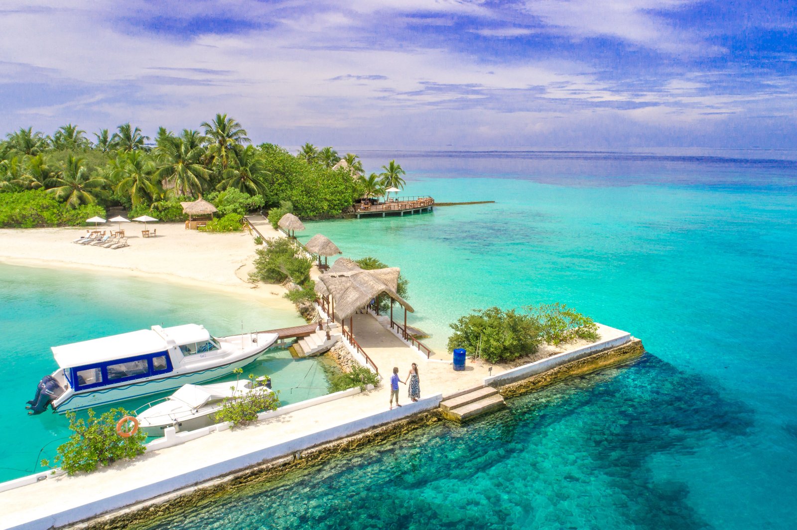 Maldives island stay